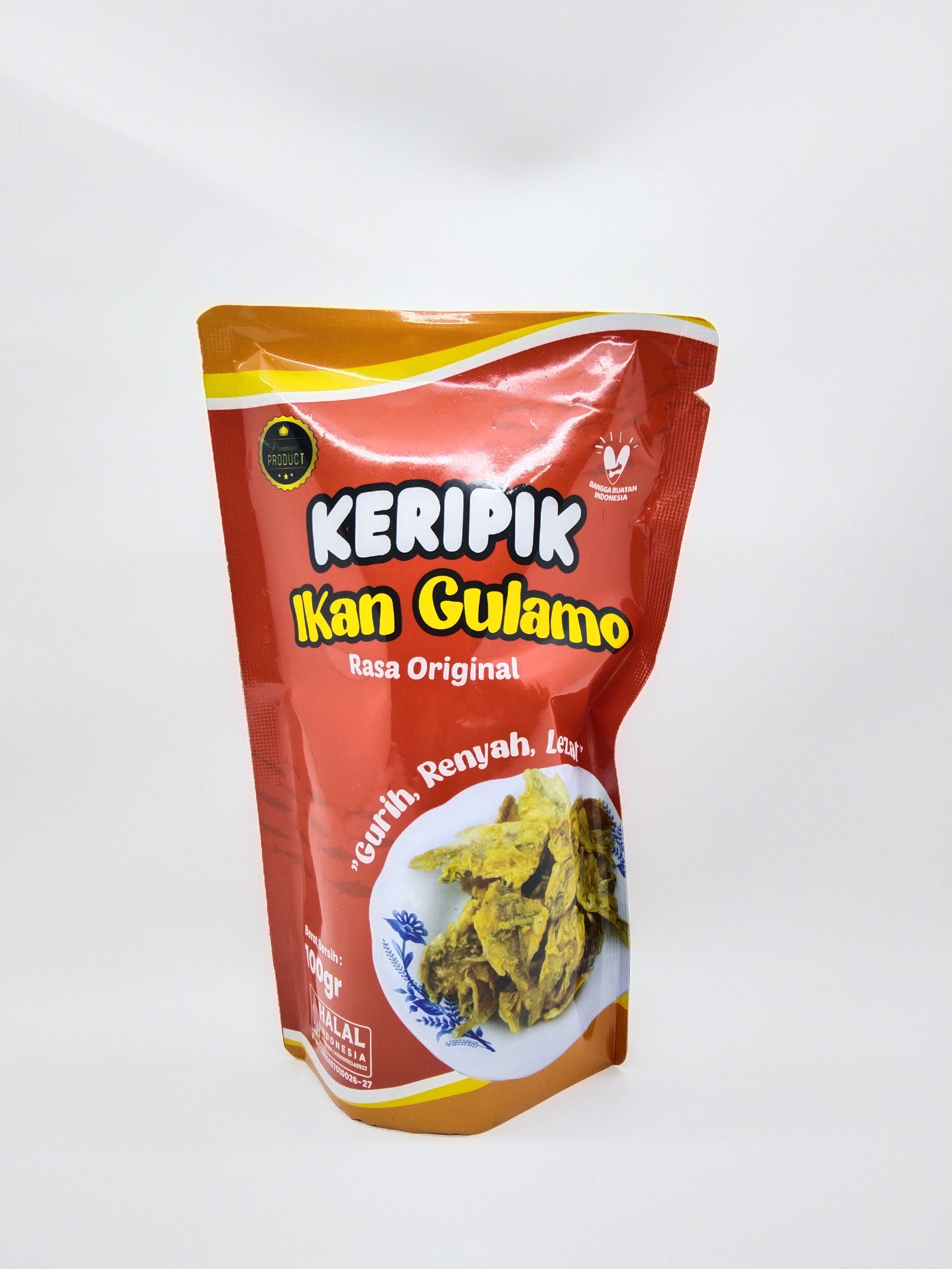 Kripik Ikan Gelamo